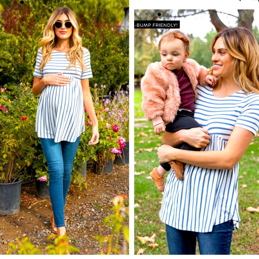 Pinkblush maternity top